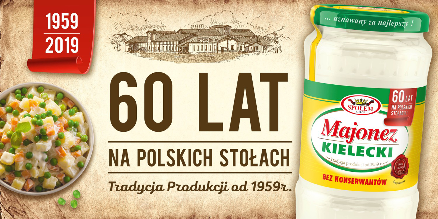60 lat na polskich stołach baner główny